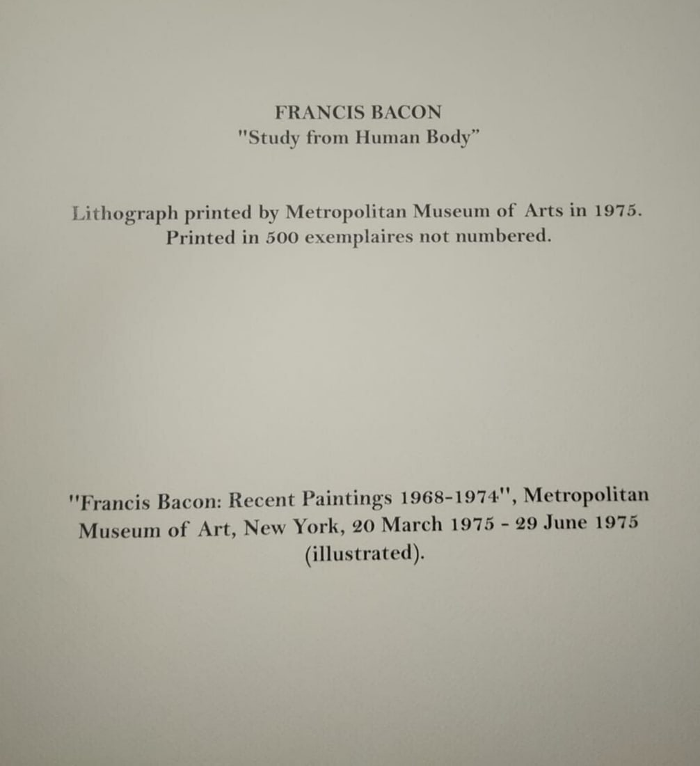 Published Francis Bacon Lithograph - 7