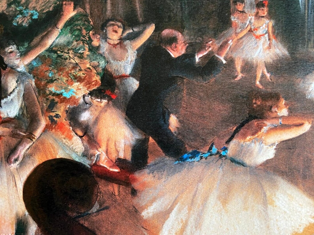 1978 Edgar Degas Lithograph Numbered - 4