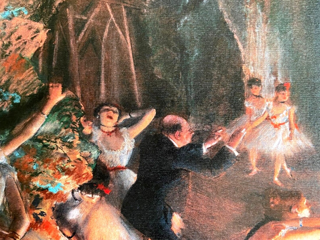 1978 Edgar Degas Lithograph Numbered - 5