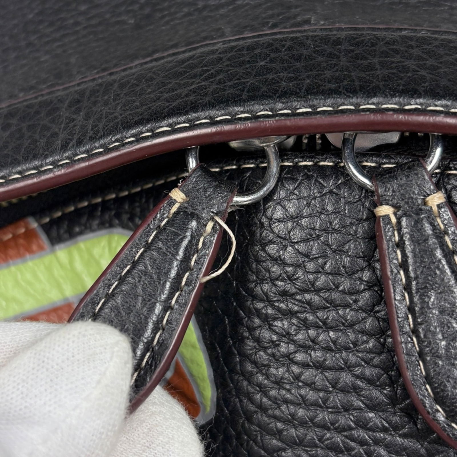 Coach Leather Backpack - 6