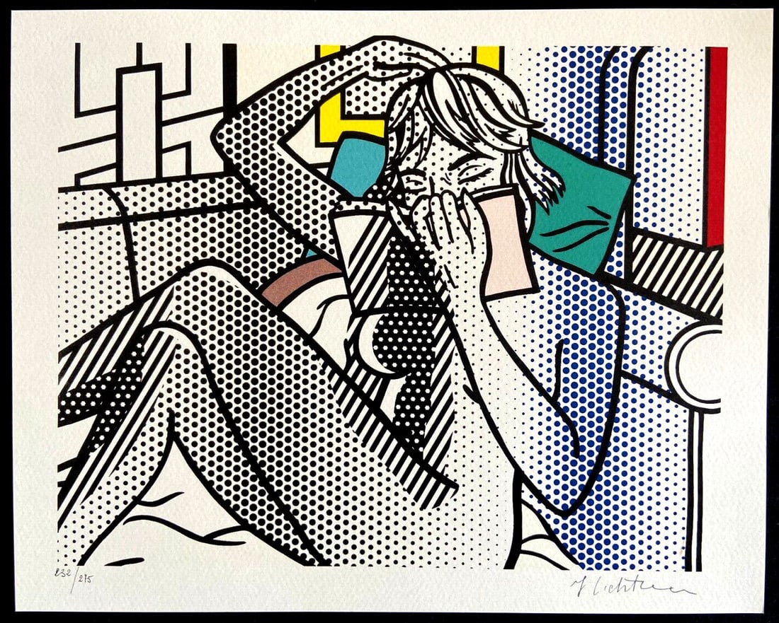 Numbered Roy Lichtenstein Lithograph - 2