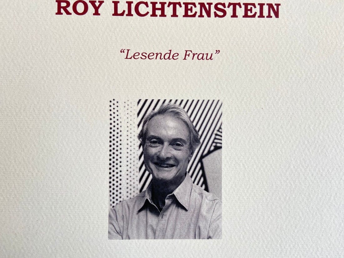 Numbered Roy Lichtenstein Lithograph - 8