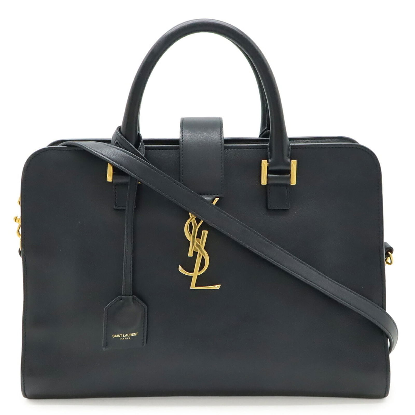 Leather Yves Saint Laurent Handbag (1 of 10)