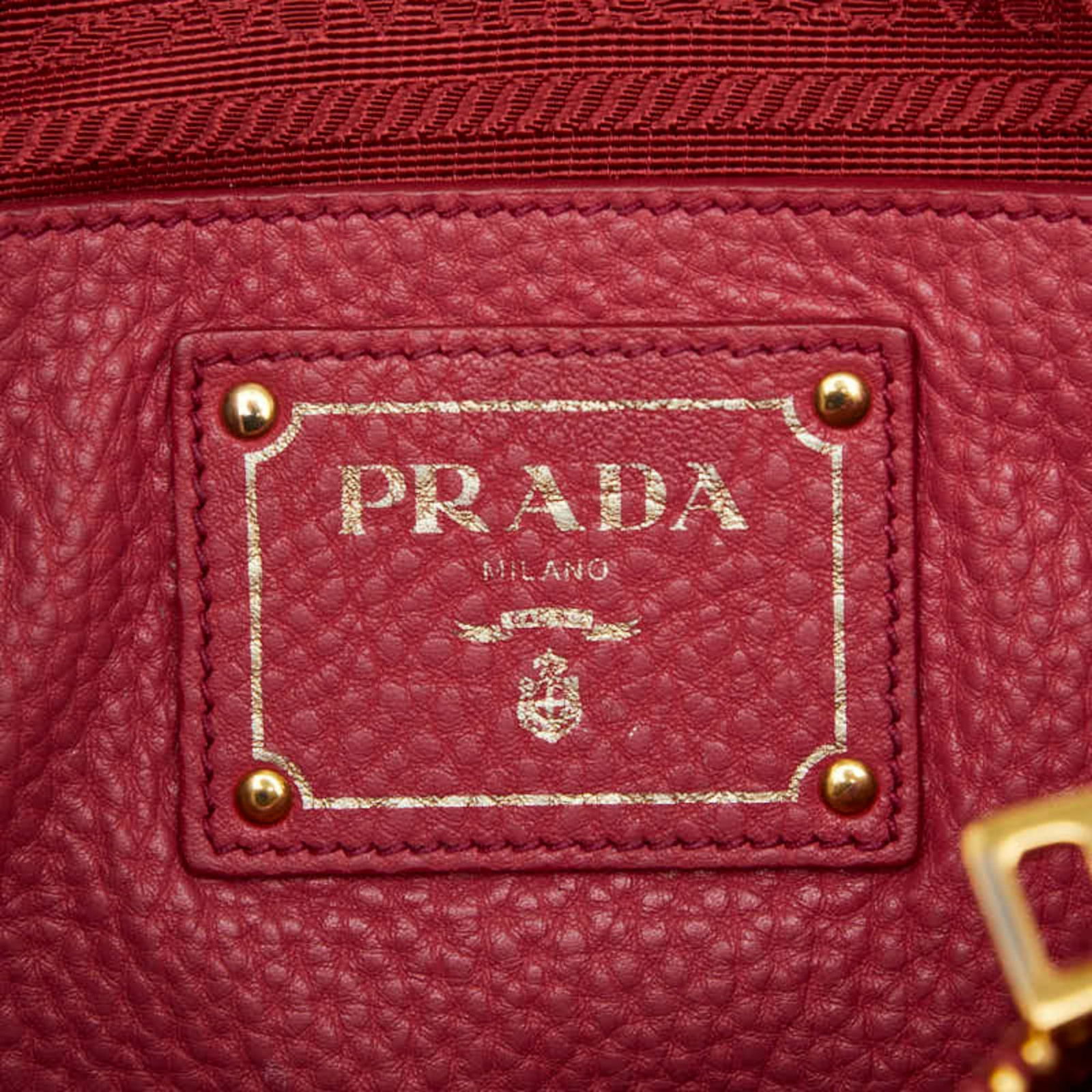 Prada Leather Shoulder Bag - 10