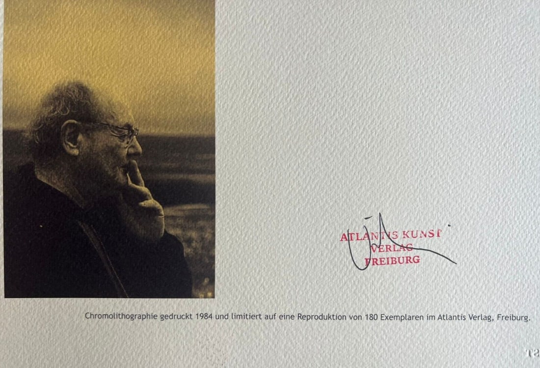 Sol Lewitt Lithograph # (Numbered) - 11