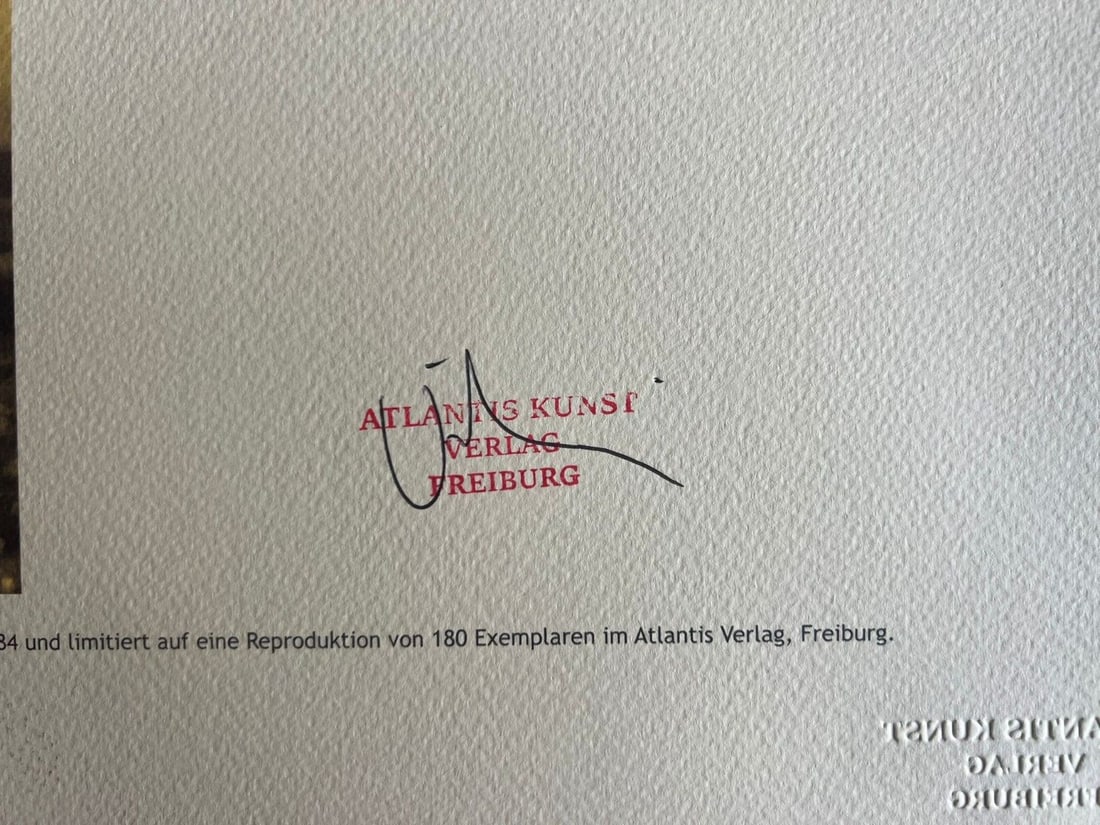 Sol Lewitt Lithograph # (Numbered) - 12