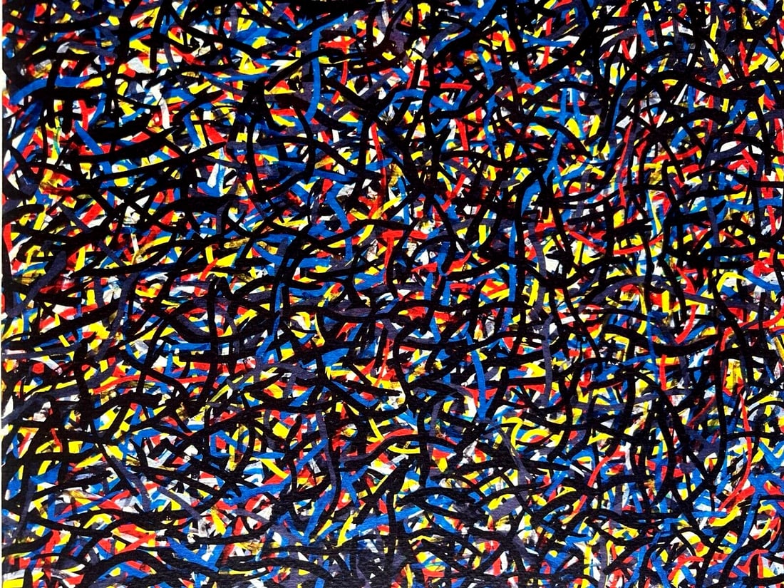 Sol Lewitt Lithograph # (Numbered) - 5