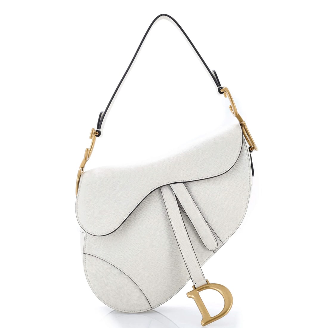 Christian Dior Saddle Leather Medium Handbag (1 of 5)