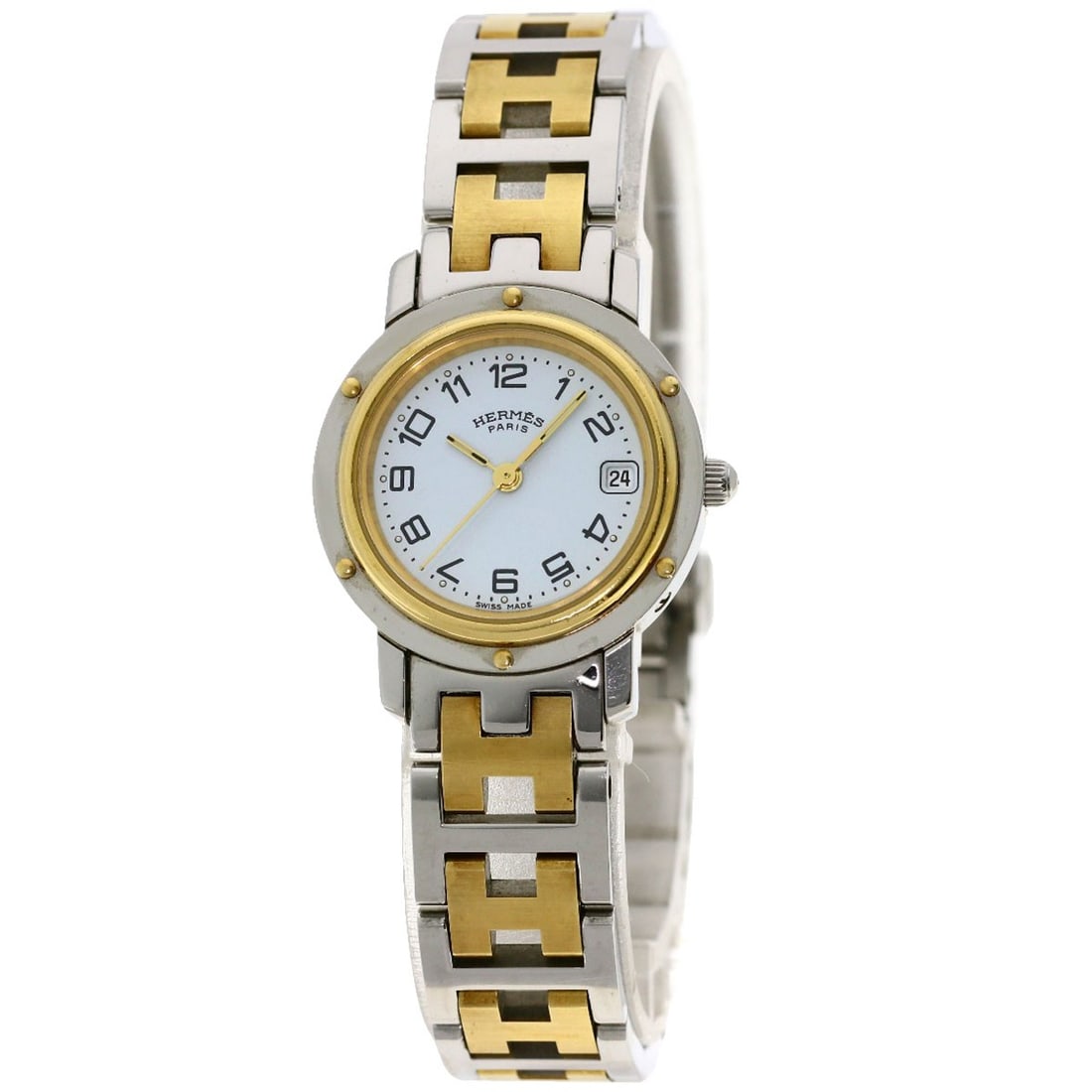 SSxGP HERMES Clipper Watches CL4.220 Stainless Steel/ (1 of 20)