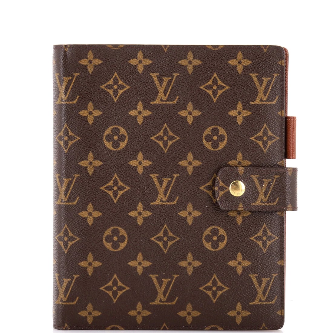 Louis Vuitton Monogram Canvas Agenda Ring Cover GM (1 of 7)