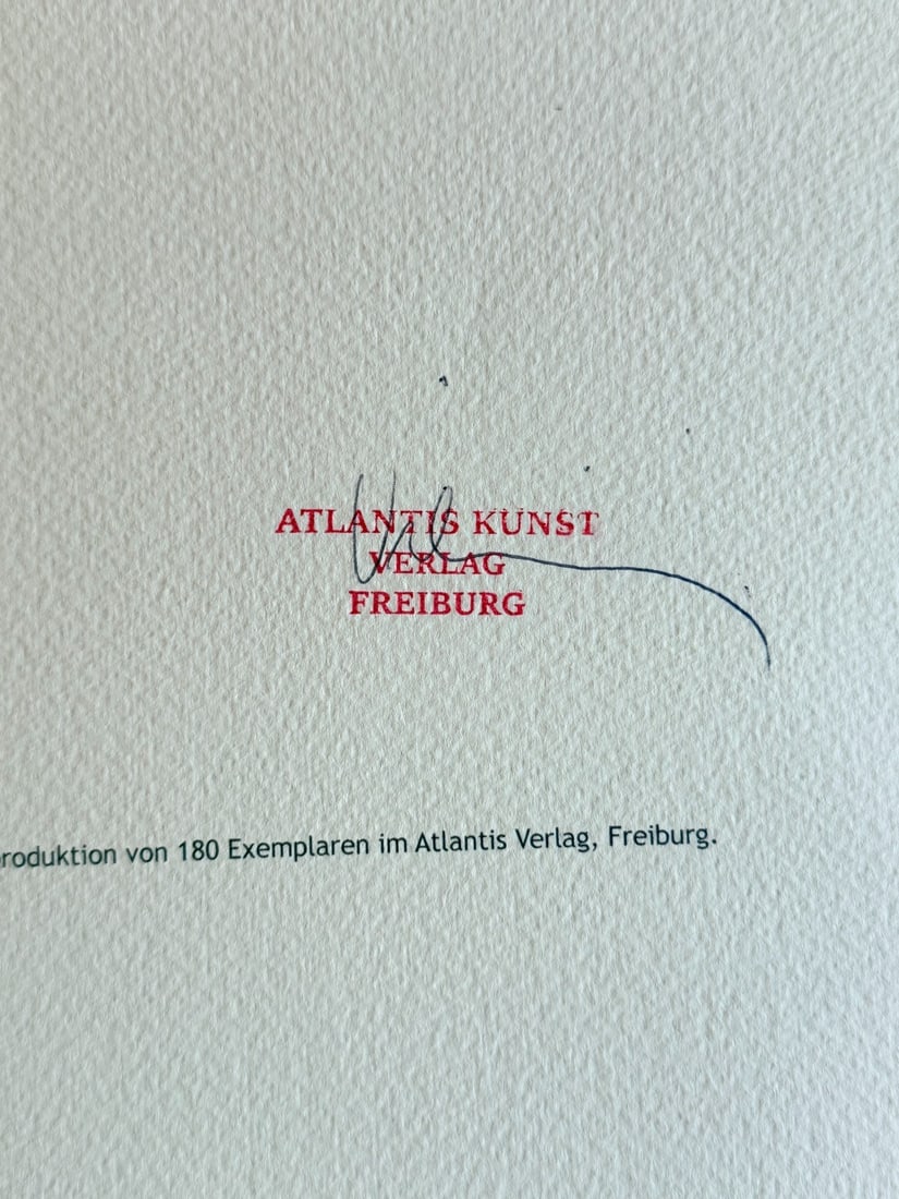 Lithograph Wayne Thiebaud - 11