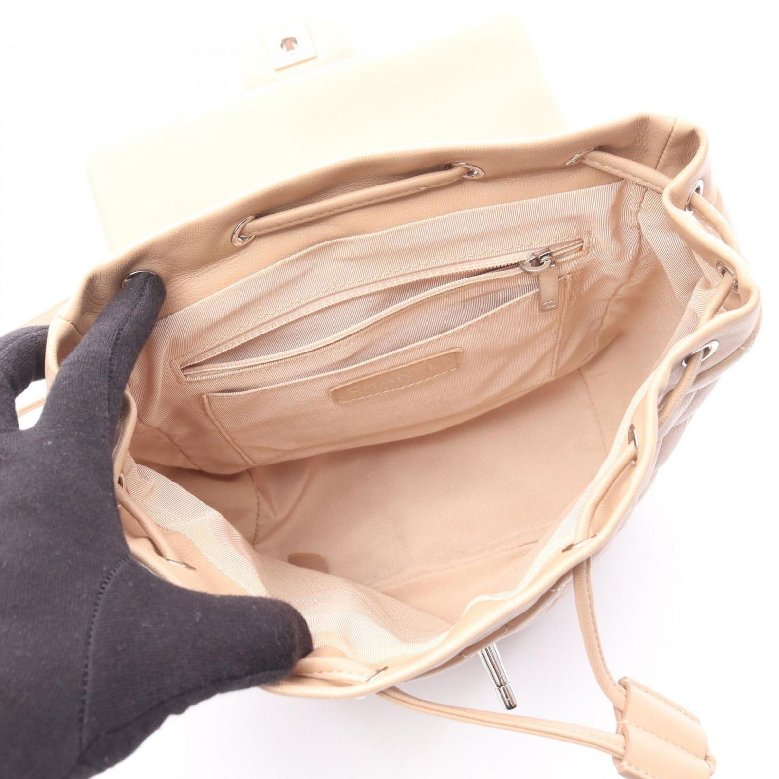 Chanel Leather Backpack - 3