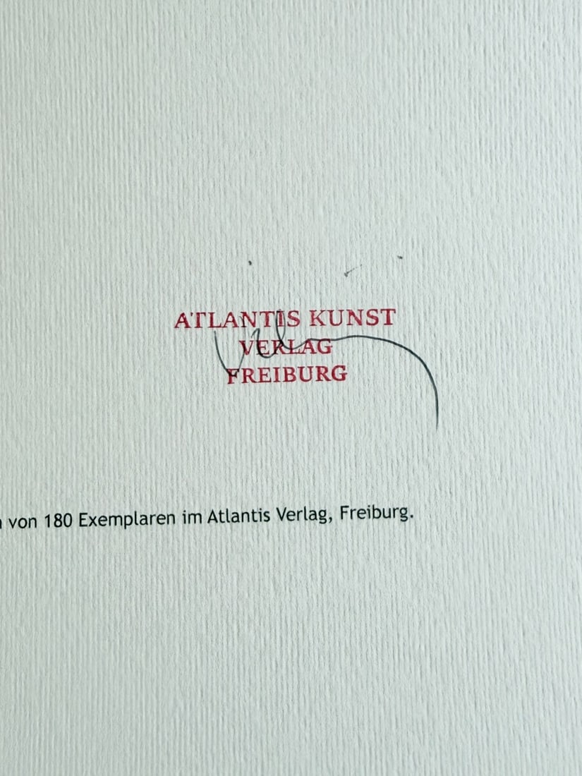 Numbered Cy Twombly Lithograph - 13