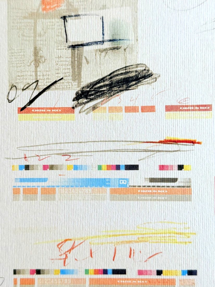Numbered Cy Twombly Lithograph - 6