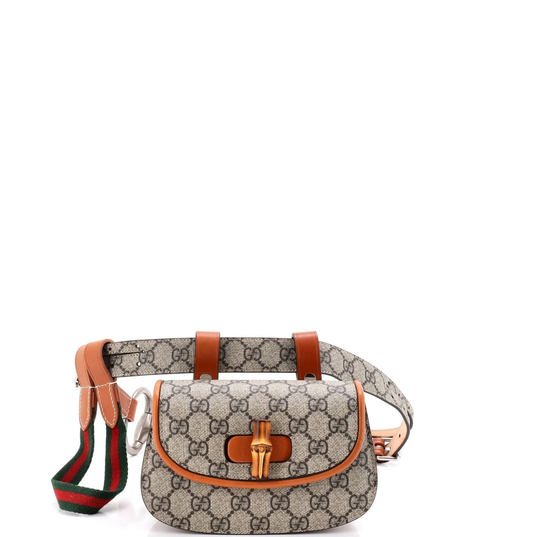 Gucci Bamboo 1947 Mini Bag in GG Coated Canvas: Gucci Bamboo 1947 Mini Bag in GG Coated Canvas The Gucci Bamboo 1947 Mini Bag is a timeless and stylish accessory that exudes classic Italian elegance. With its signature bamboo handle, GG Coated Canv