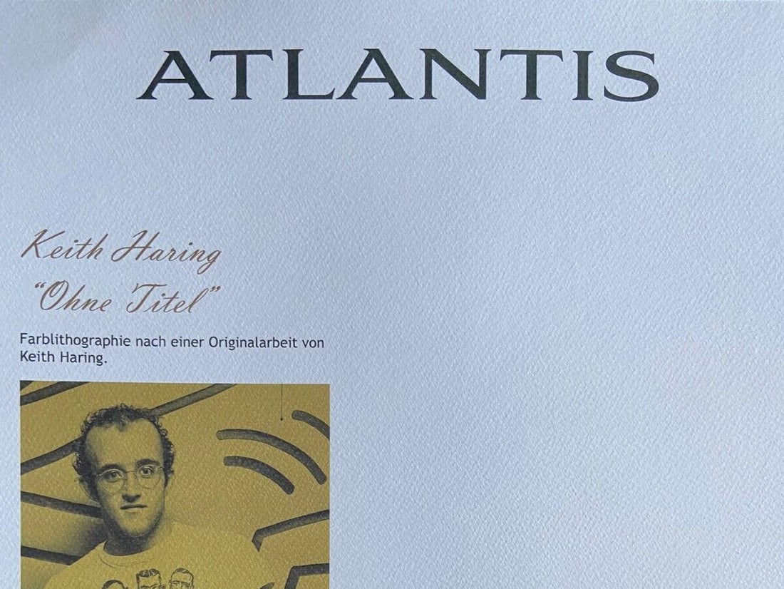 Keith Haring Lithograph Stamp (Numbered) - 7