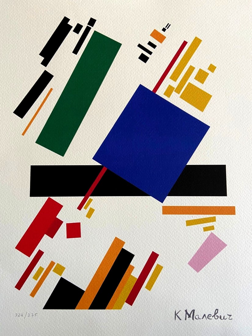 Lithograph Kazimir Malevich (1 of 7)