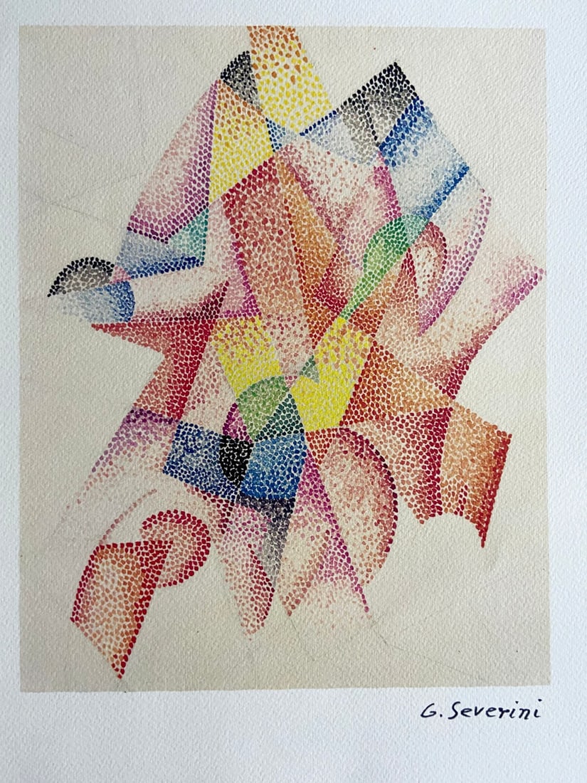 Gino Severini Lithograph 1966 Published (1 of 8)