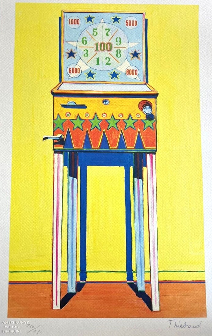 Lithograph Wayne Thiebaud: Lithograph Wayne Thiebaud This listing features Lithograph Wayne Thiebaud. Item specifics are provided below. Item Specifics: Country Of Origin: United States Product Disclaimer: Please review the ful