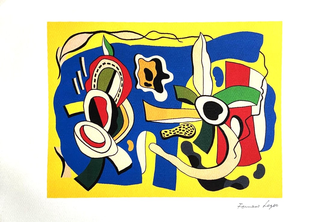 Published Fernand-Lger Lithograph Numbered - 2