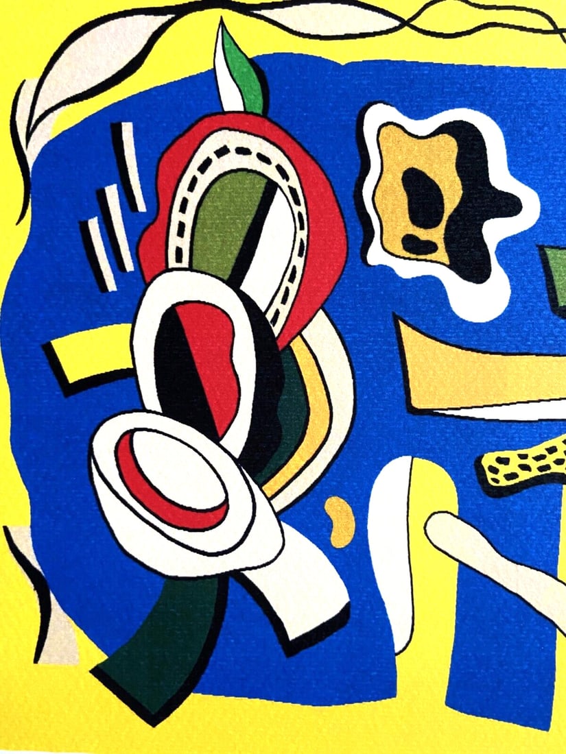 Published Fernand-Lger Lithograph Numbered - 4