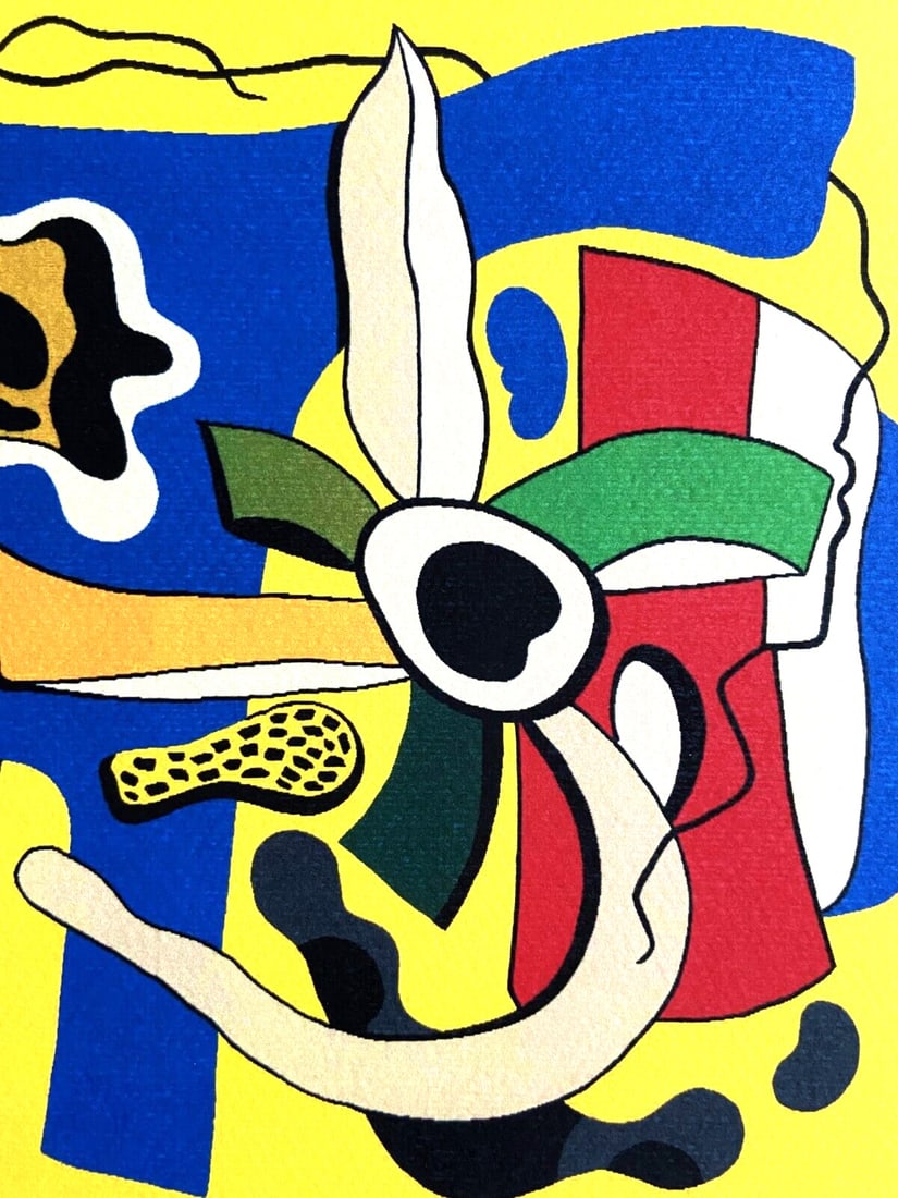 Published Fernand-Lger Lithograph Numbered - 5