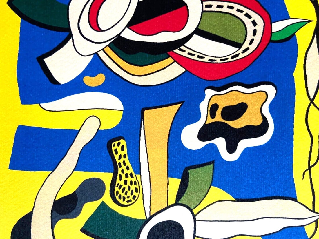 Published Fernand-Lger Lithograph Numbered - 6