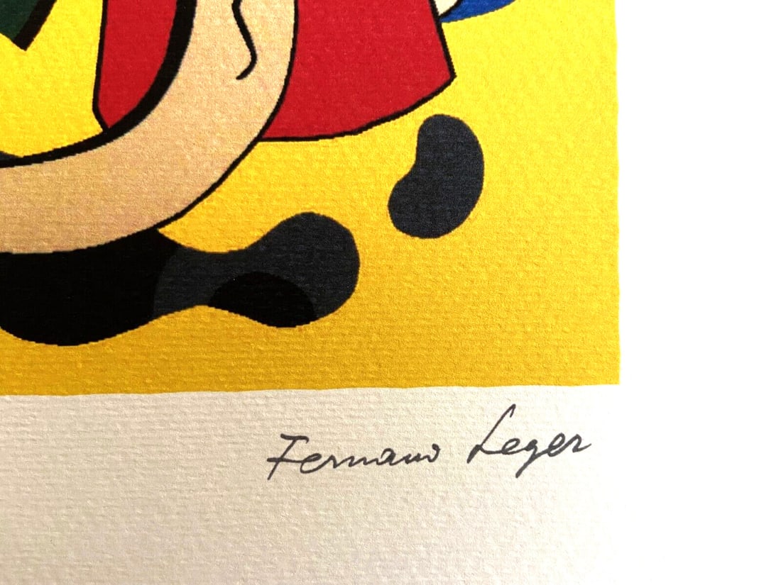 Published Fernand-Lger Lithograph Numbered - 7