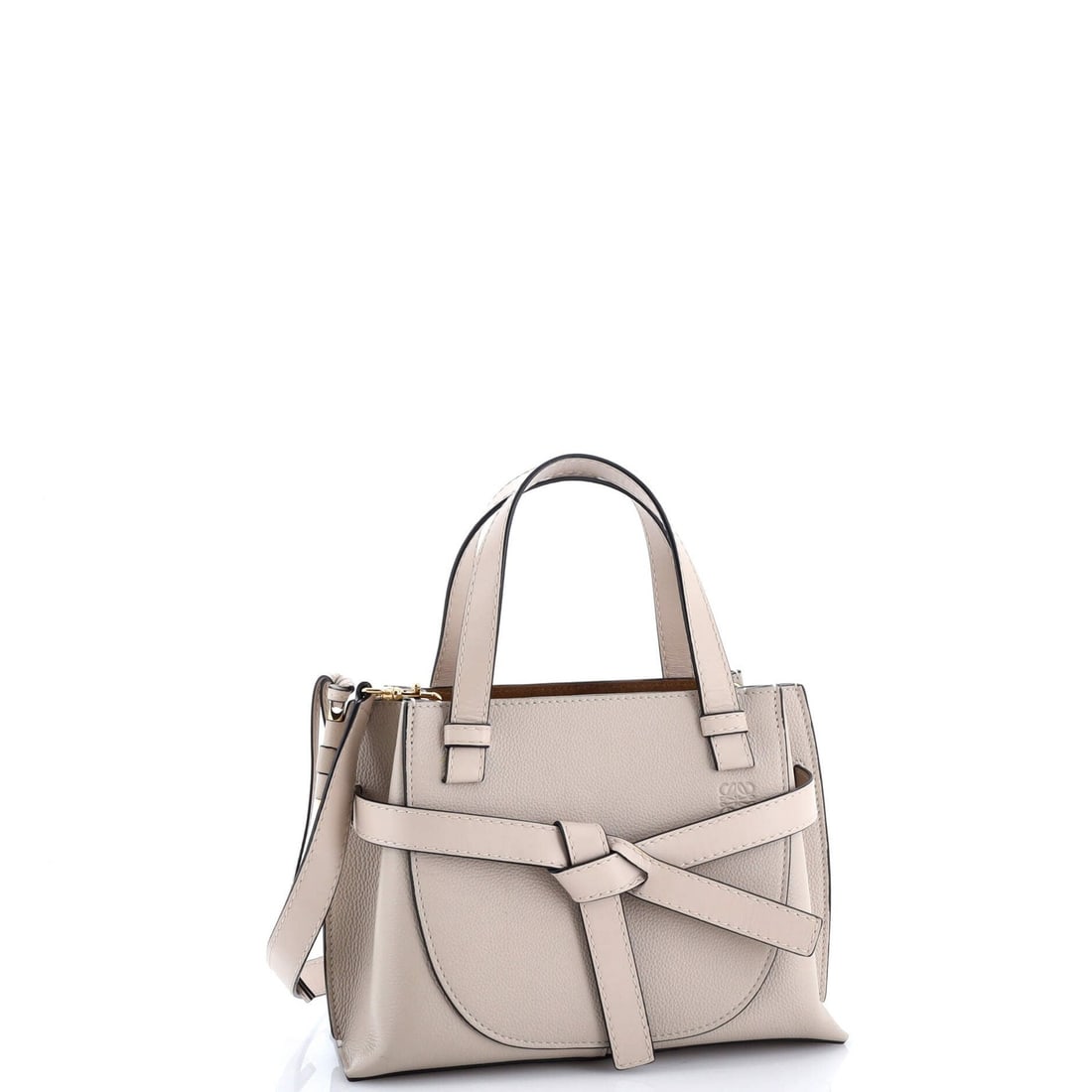 Mini Loewe Gate Tote Leather - 2