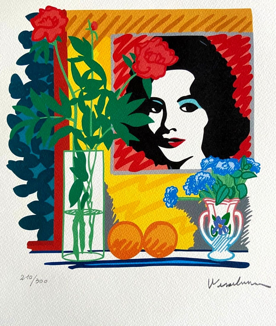 Published Tom Wesselmann Lithograph op Numbered Limited: Published Tom Wesselmann Lithograph op Numbered Limited A rare opportunity to own a piece of modern art, this limited edition lithograph by renowned artist Tom Wesselmann is a standout in any