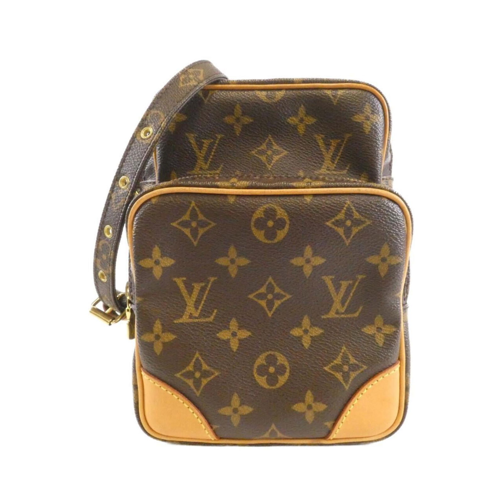 Louis Vuitton Coated Canvas Shoulder Bag (1 of 10)