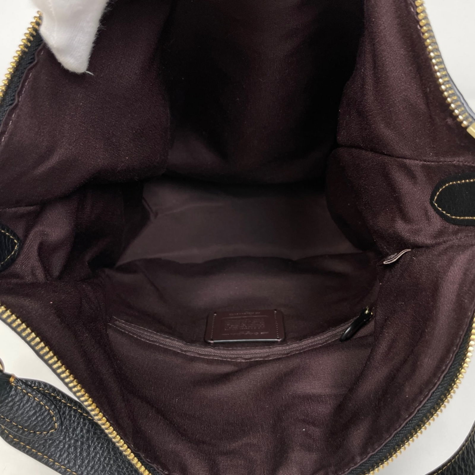 Coach Leather Shoulder Bag - 6