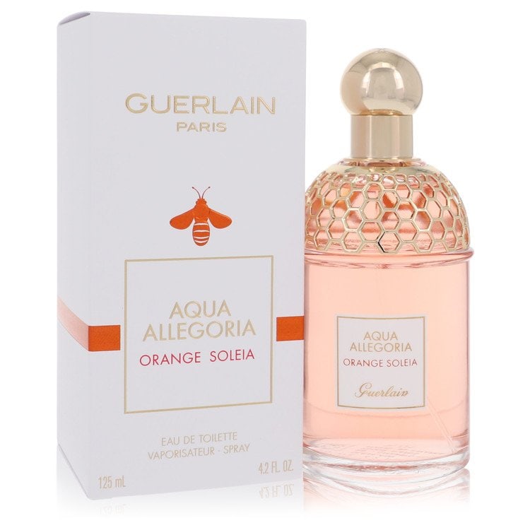 Guerlain Aqua Allegoria Orange Soleia Unisex Eau de Toilette Spray: Guerlain Aqua Allegoria Orange Soleia Unisex Eau de Toilette Spray Experience the vibrant essence of Guerlain's Aqua Allegoria Orange Soleia, a unisex eau de toilette spray that embodies the warmth