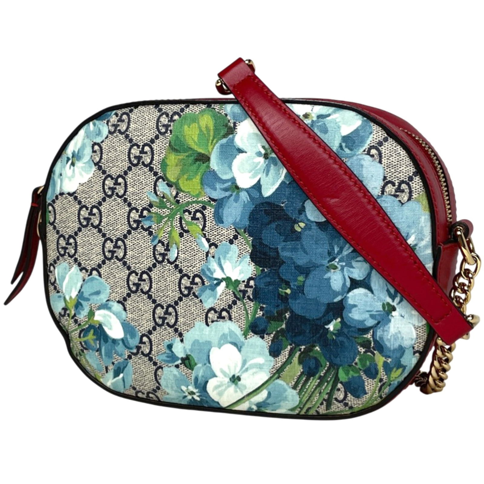 Gucci Supreme Leather Shoulder Bag: Gucci Supreme Leather Shoulder Bag Elevate your style with the iconic Gucci Supreme Leather Shoulder Bag, boasting rich beige and bold red hues that make a statement. Crafted from high-quality GG