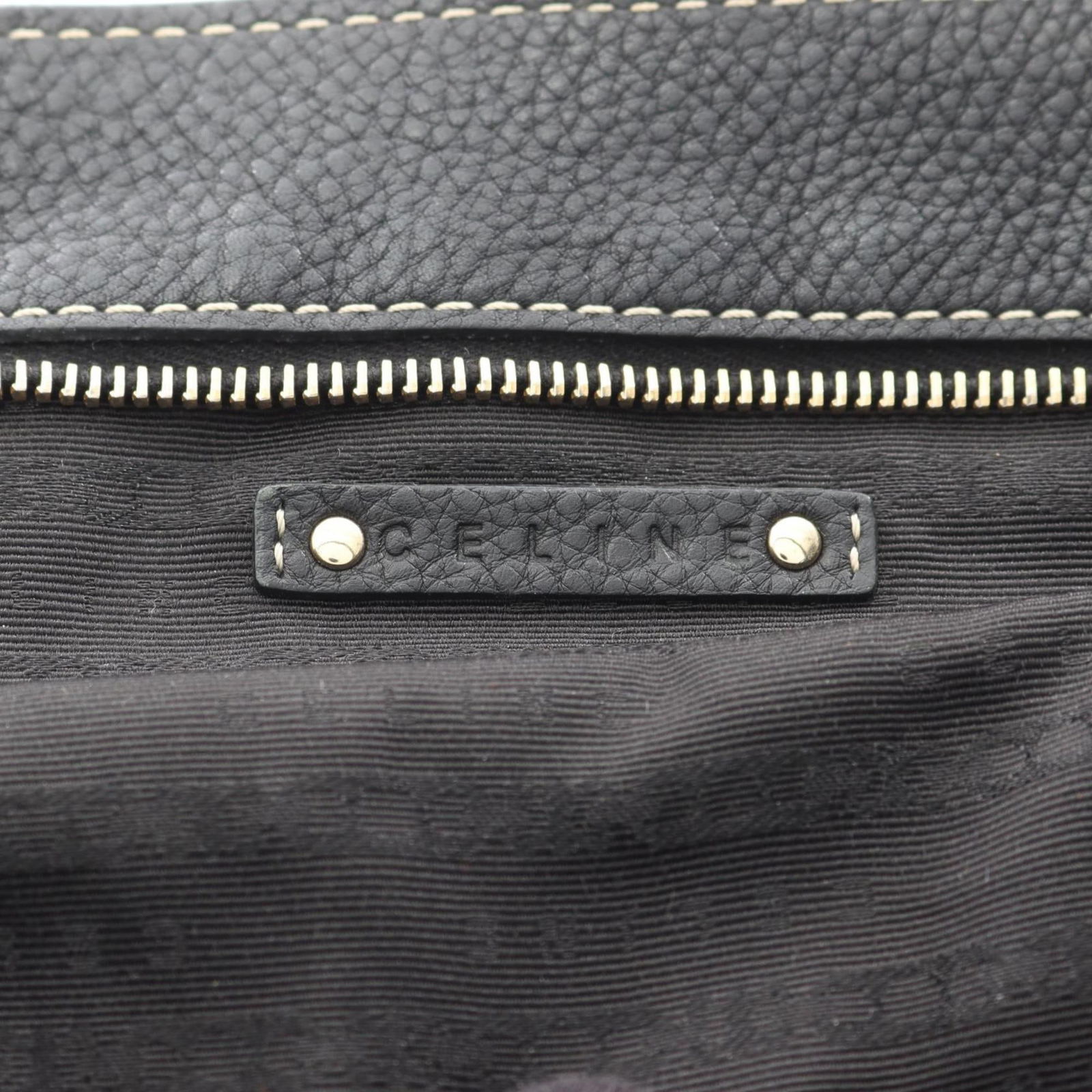 Celine Leather Handbag - 4