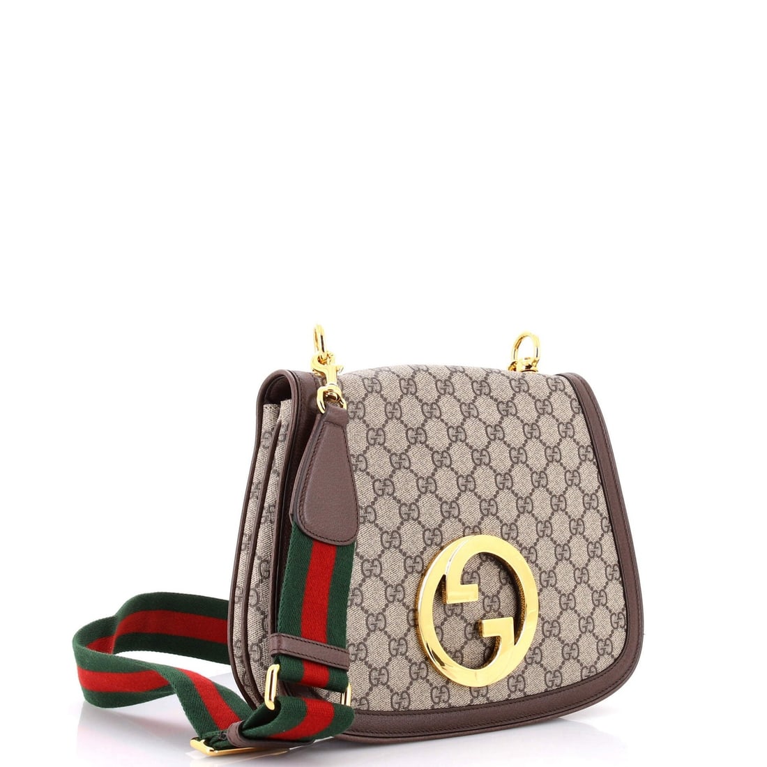 Gucci Blondie Medium NM Top Handle Bag in GG Coated Canvas - 2