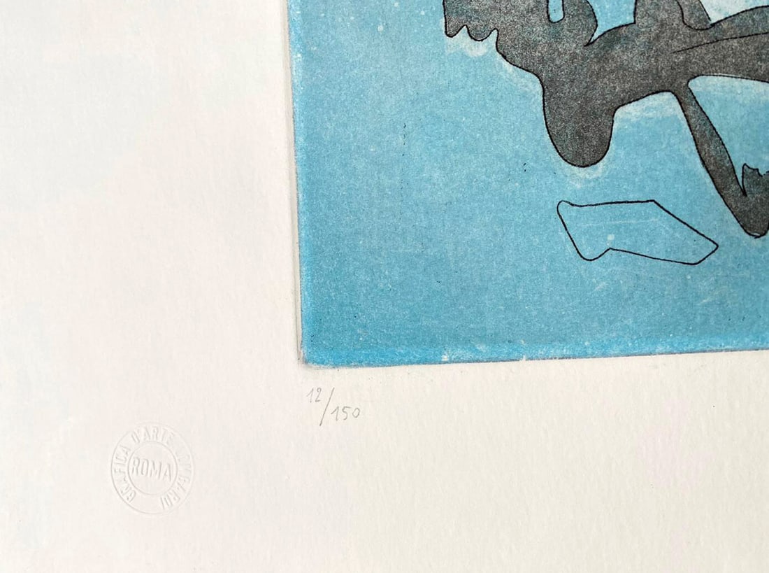 Rare Numbered - Roberto Sebastian Matta Etching - 2