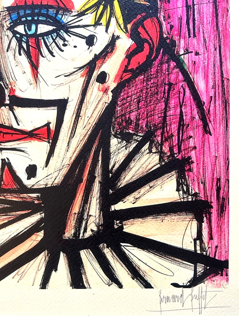 Bernard Buffet Lithograph With Op Numbered - 7