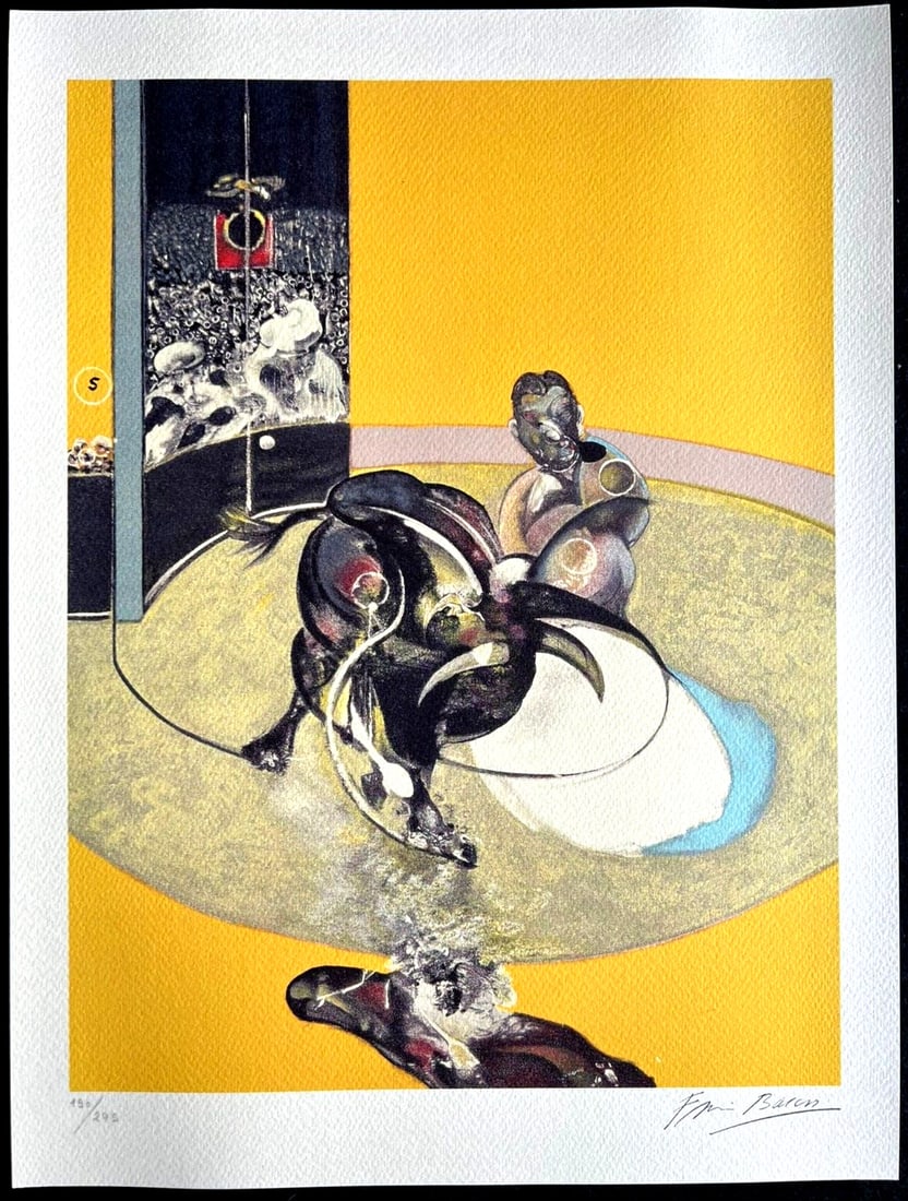 Numbered Francis Bacon Lithograph - 2