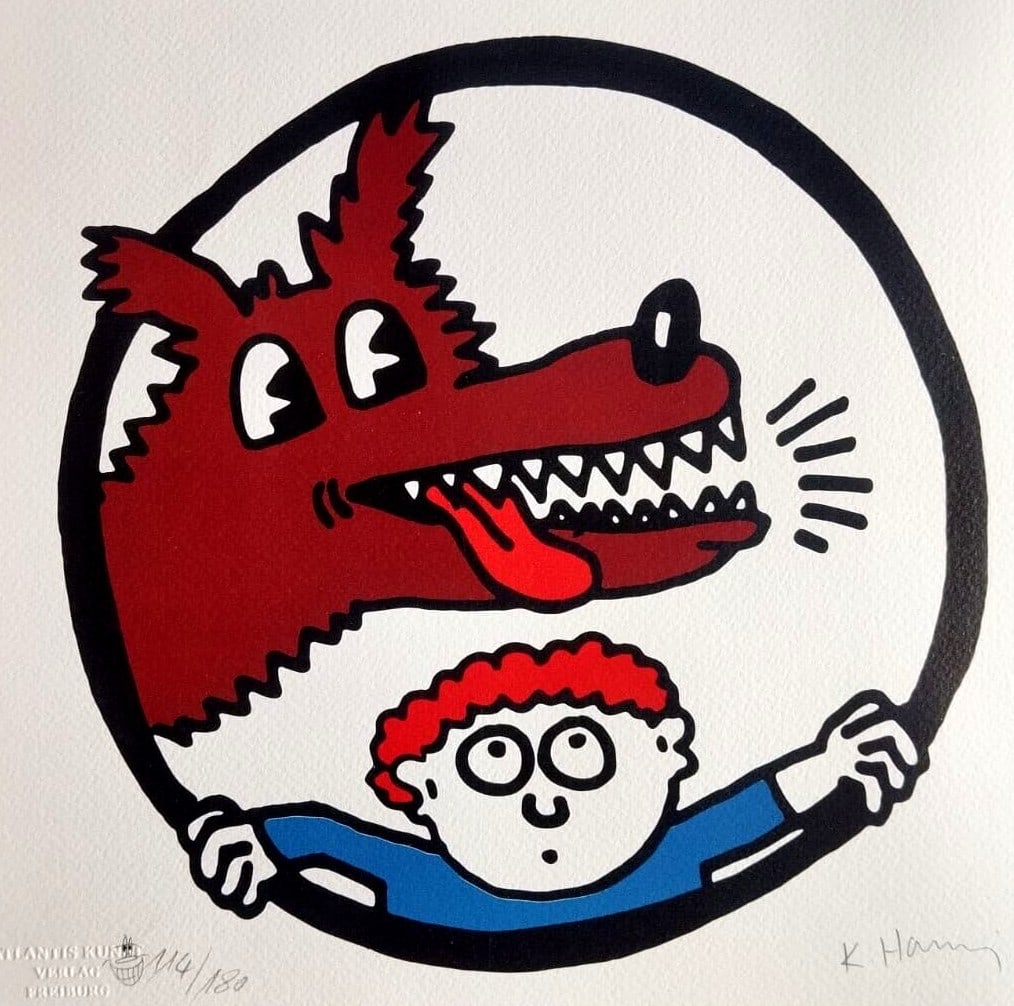 180 Keith Haring Lithograph Numbered - 2