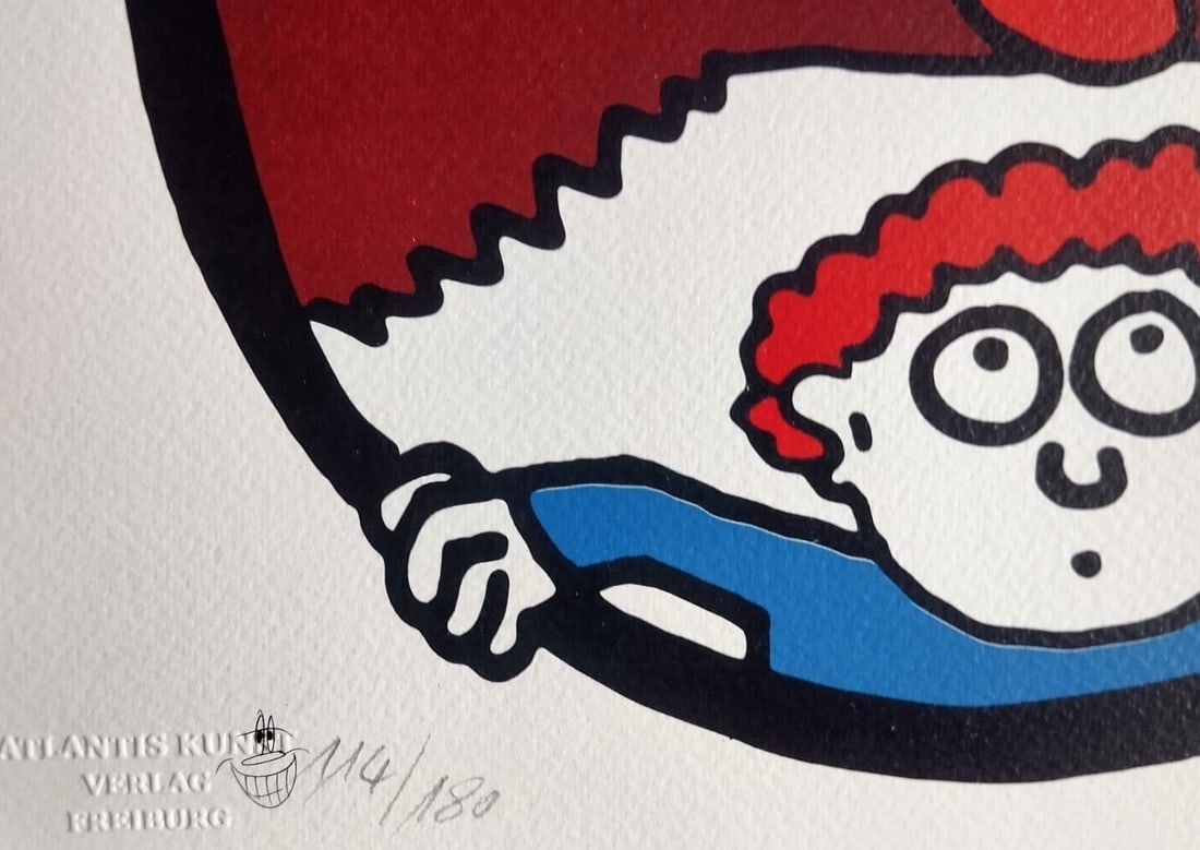 180 Keith Haring Lithograph Numbered - 4