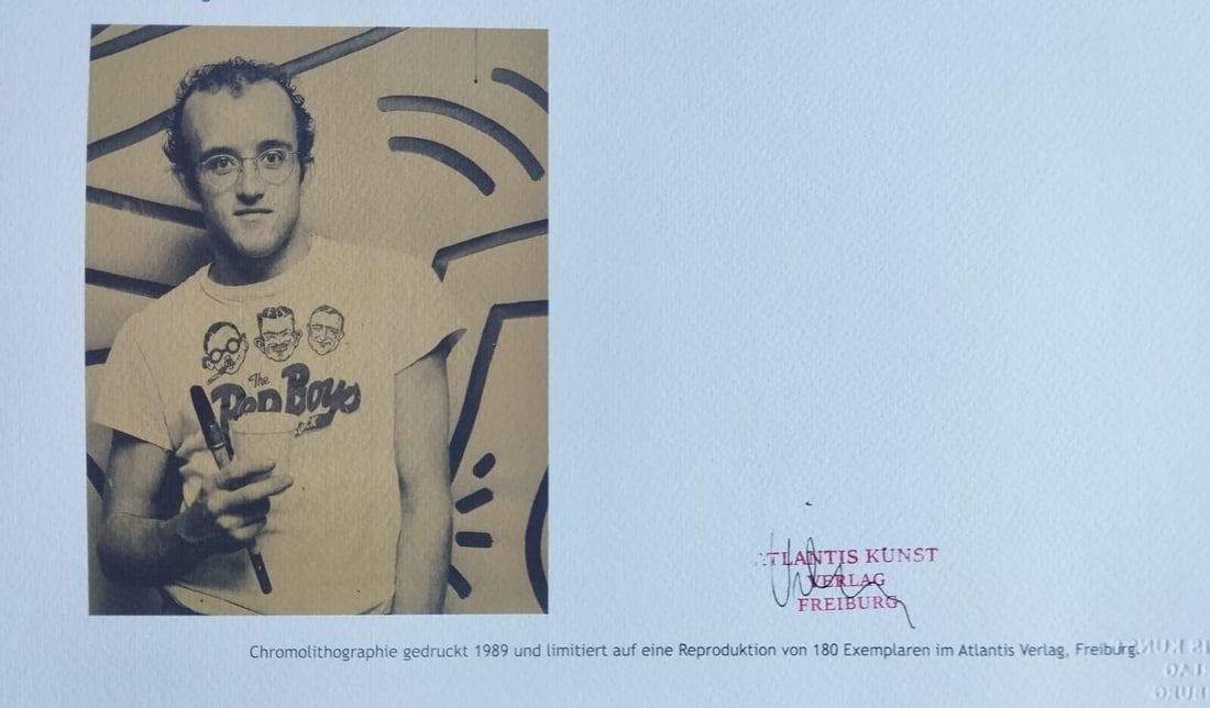180 Keith Haring Lithograph Numbered - 8