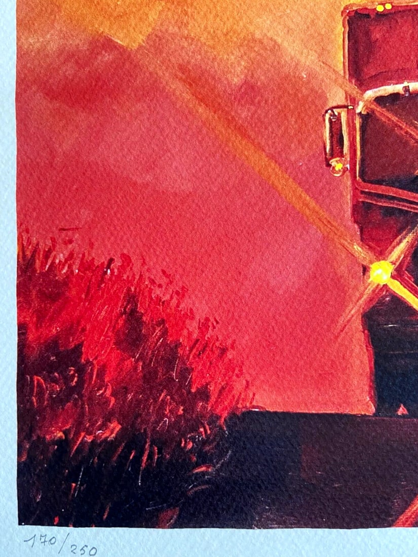 Bob Dylan Lithograph 250EX Op - 5