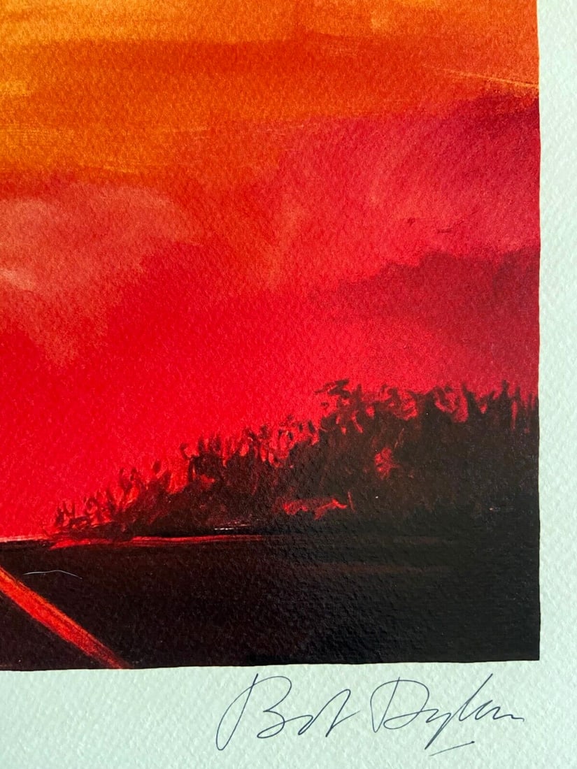 Bob Dylan Lithograph 250EX Op - 6