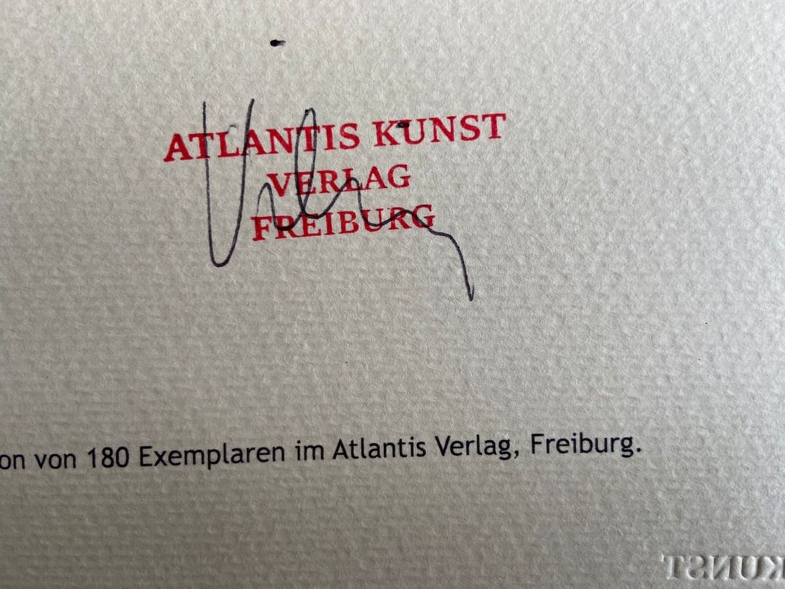 Limited Numbered Drawing - David Hockney/ - 12