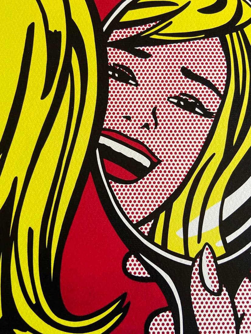 Stamp Roy Lichtenstein Lithograph Numbered - 3