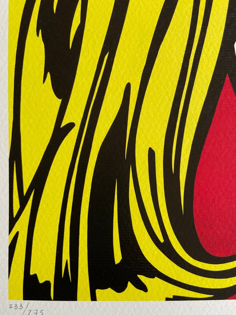 Stamp Roy Lichtenstein Lithograph Numbered - 5