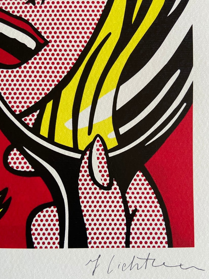 Stamp Roy Lichtenstein Lithograph Numbered - 6