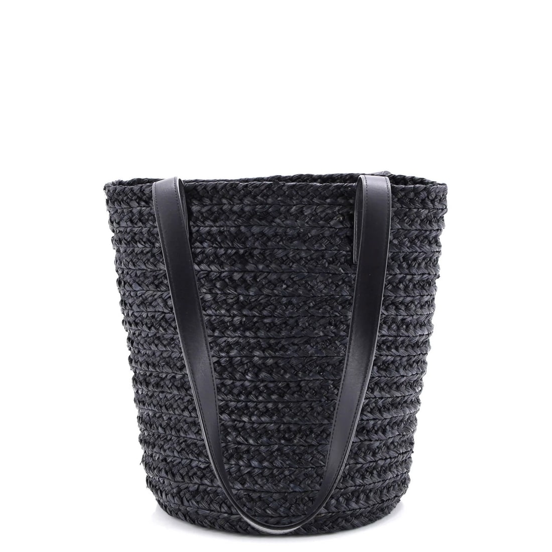 Saint Laurent Small Raffia Panier Basket Shopper: Saint Laurent Small Raffia Panier Basket Shopper Elevate your everyday style with the Saint Laurent Small Raffia Panier Basket Shopper, a chic and versatile tote perfect for work or play. Its sleek