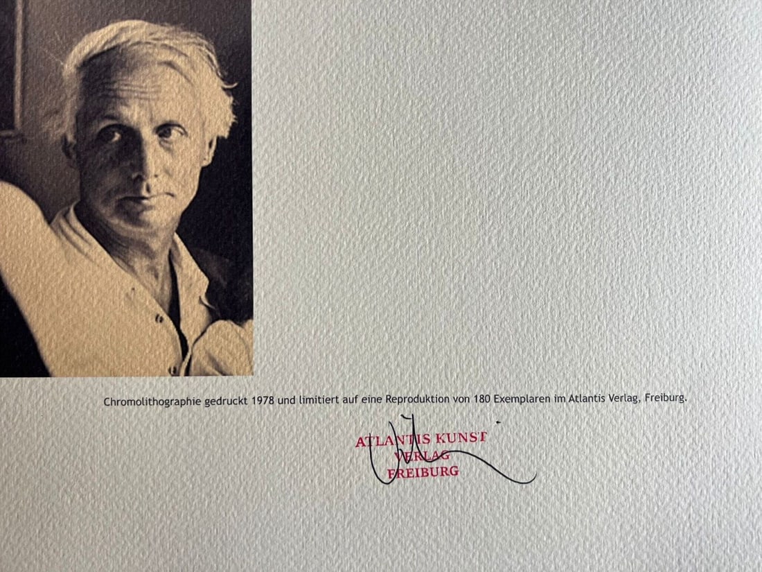 Max Ernst Lithograph #Op Numbered - 11